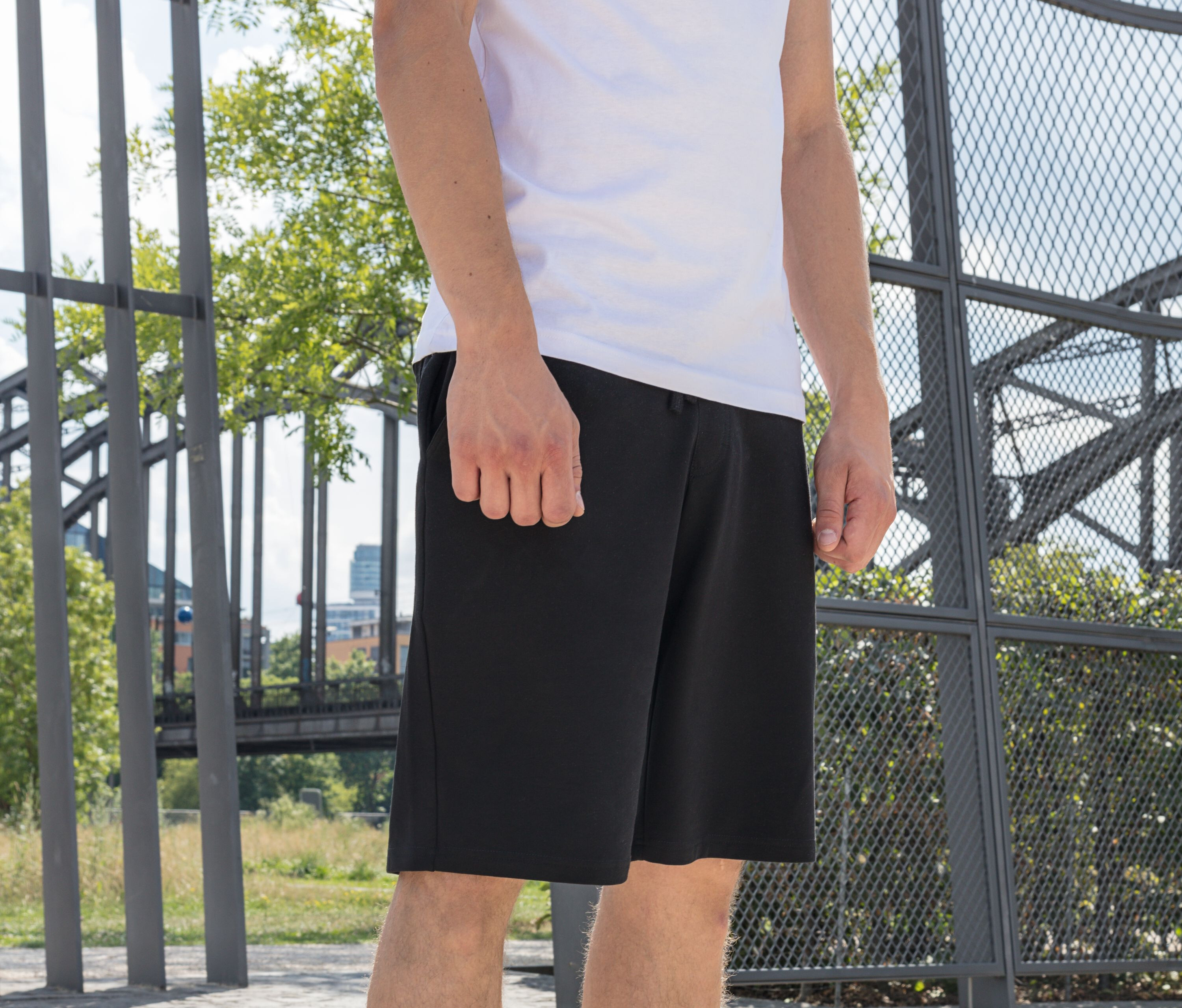 Bermudas & Shorts personnalisable BUILD YOUR BRAND TERRY SHORTS