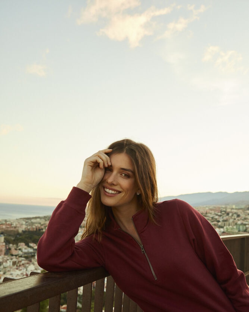 CLIQUE Basic Half Zip Sweatshirts personalisierbar