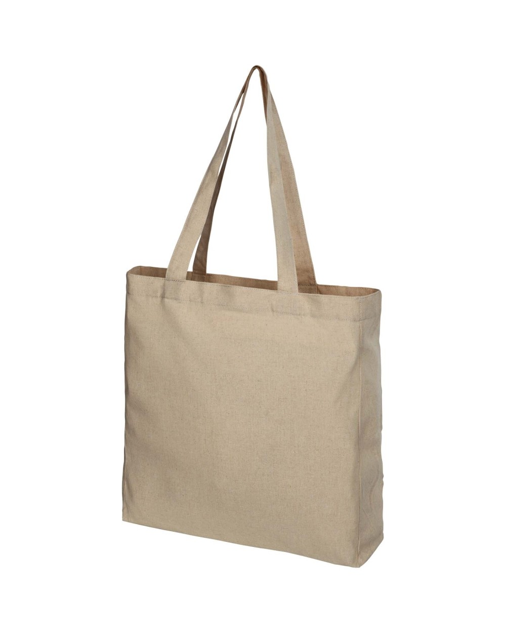 Tote bags personnalisable 4DO Sac shopping Pheebs recyclé avec soufflet 210 gr/m² 13L