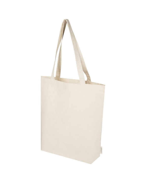 Tote bags personnalisable 4DO Sac shopping Orissa 180 g/m² de 11 L avec large fond