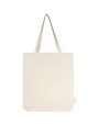 Tote bags 4DO Orissa 180 g/m² biologische draagtas met brede bodem 11 l voor bedrukking &amp; borduring