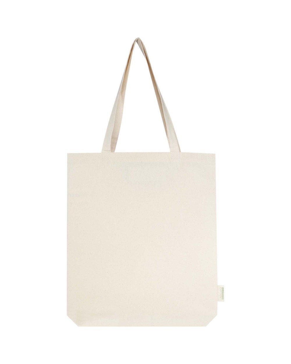 Tote bags 4DO Orissa 180 g/m² biologische draagtas met brede bodem 11 l voor bedrukking &amp; borduring