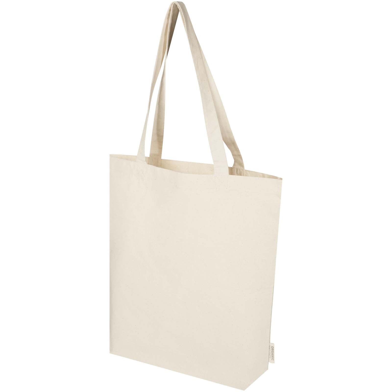 Tote bags personnalisable 4DO Sac shopping Orissa 180 g/m² de 11 L avec large fond