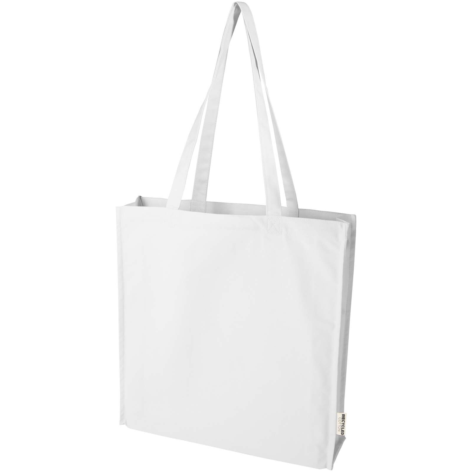 Tote bags personnalisable 4DO Sac shopping à soufflets Florida certifié GRS 270 g/m² 14L