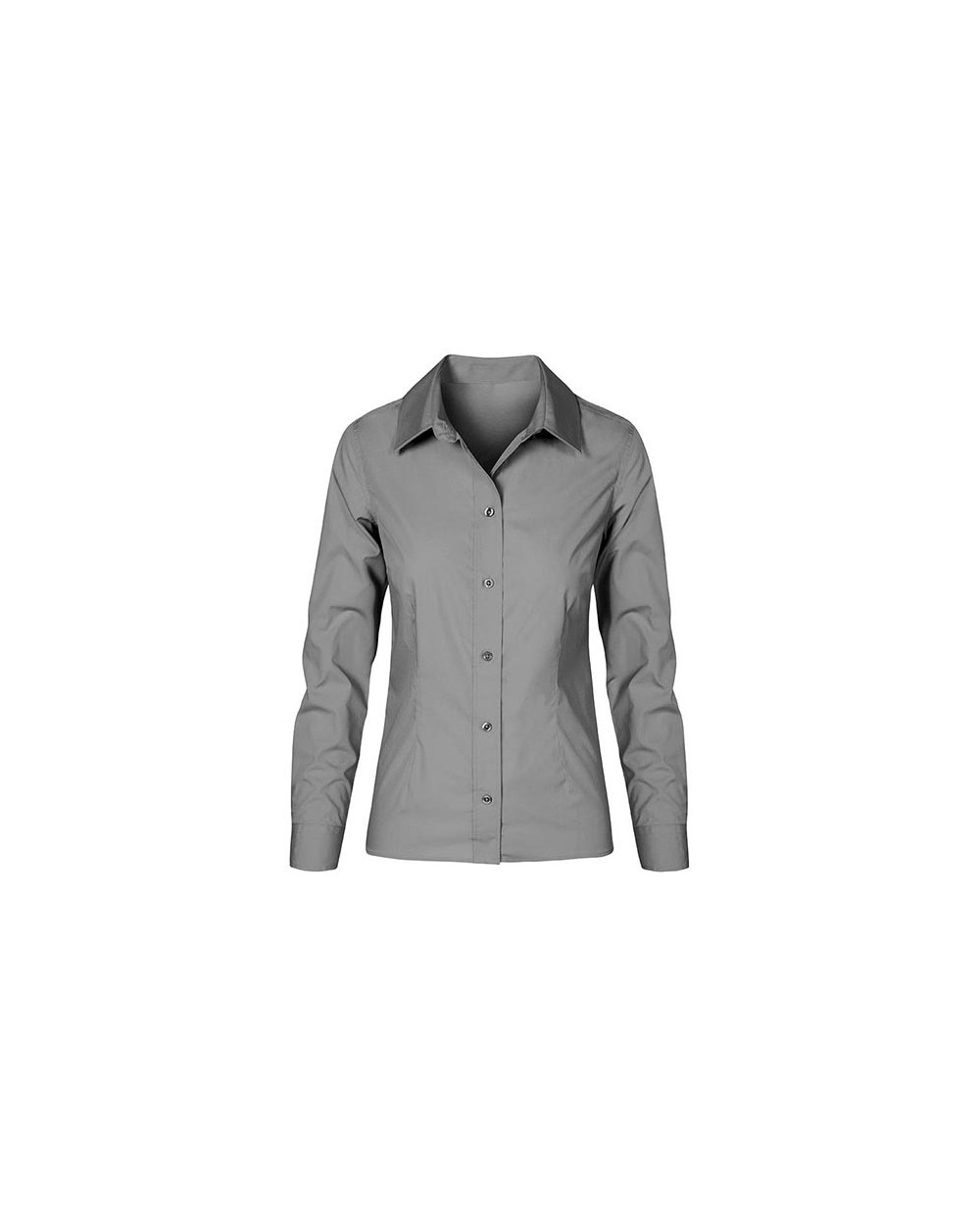 Chemises personnalisable PROMODORO Women`s Poplin Shirt Long Sleeve