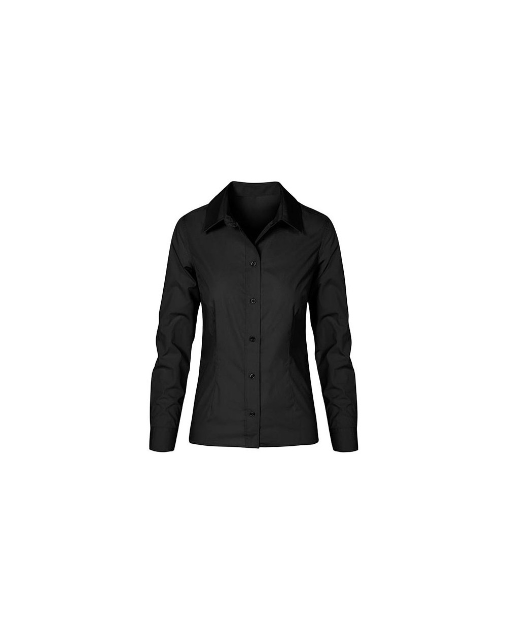 Chemises personnalisable PROMODORO Women`s Poplin Shirt Long Sleeve