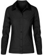 PROMODORO Women`s Poplin Shirt Long Sleeve Hemden personalisierbar