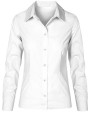 Chemises personnalisable PROMODORO Women`s Poplin Shirt Long Sleeve