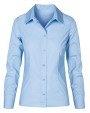 Chemises personnalisable PROMODORO Women`s Poplin Shirt Long Sleeve