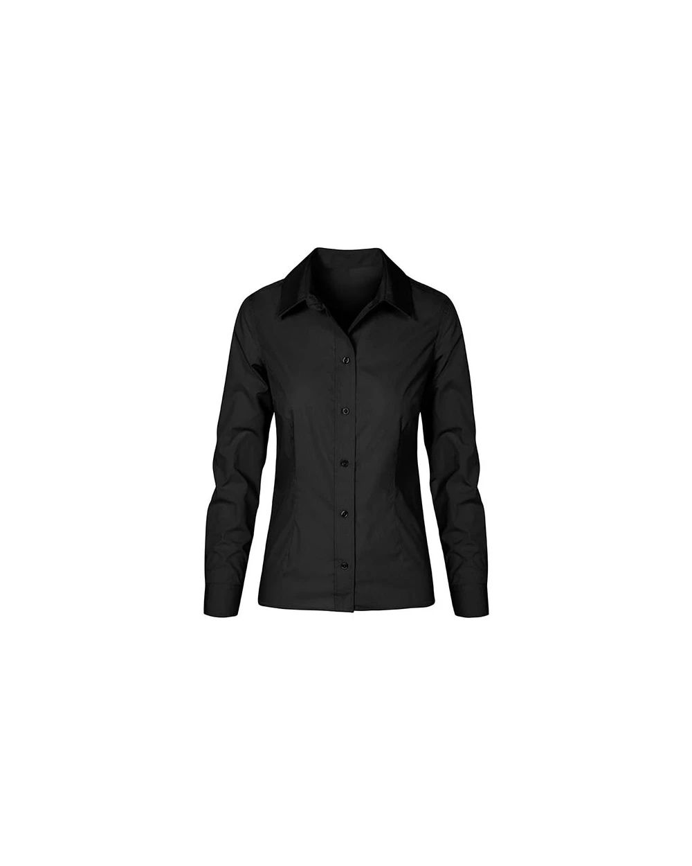 Chemises personnalisable PROMODORO Women`s Poplin Shirt Long Sleeve