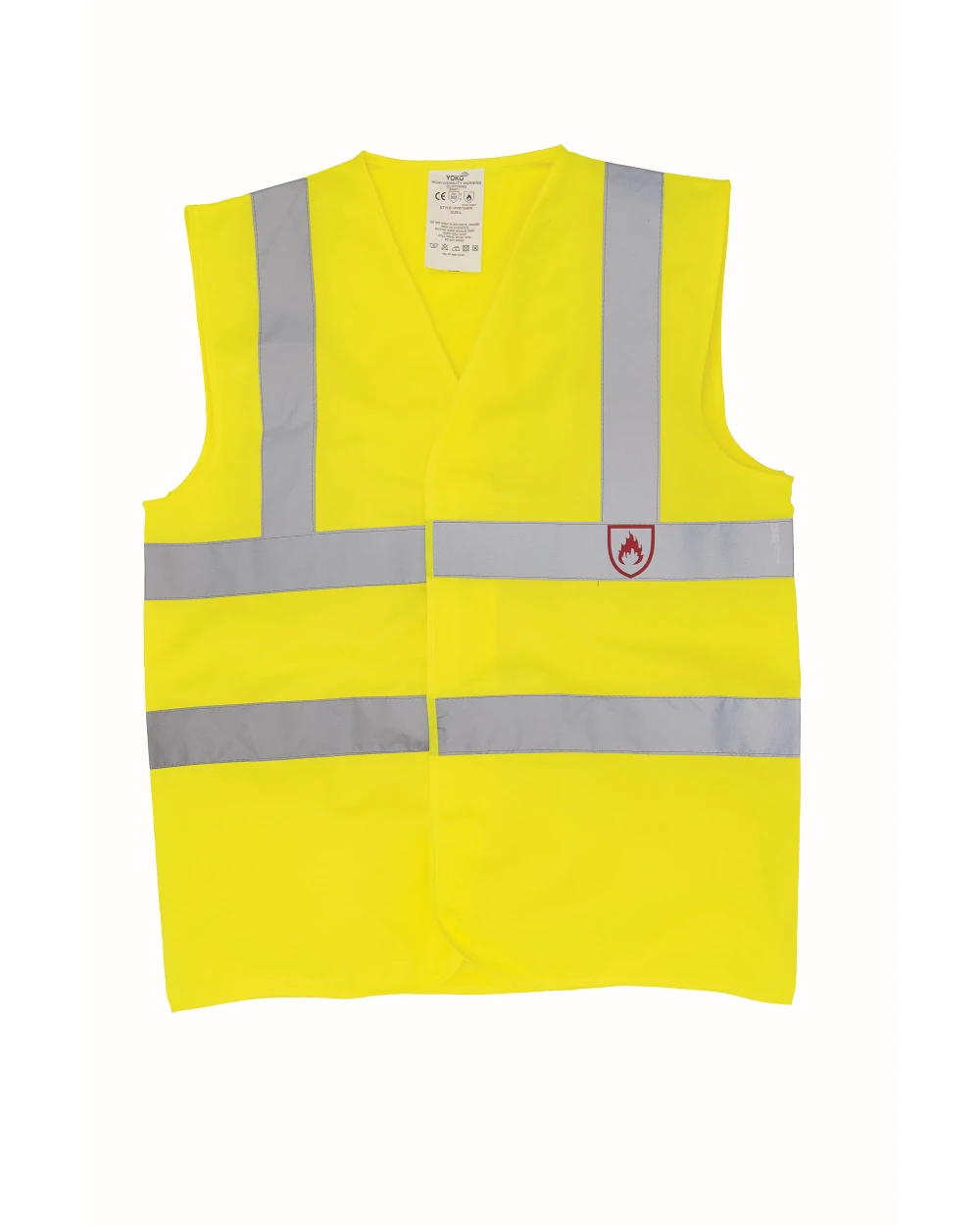 Fluo vestjes YOKO Hi-Vis en vlamvertragend hesje voor bedrukking &amp; borduring