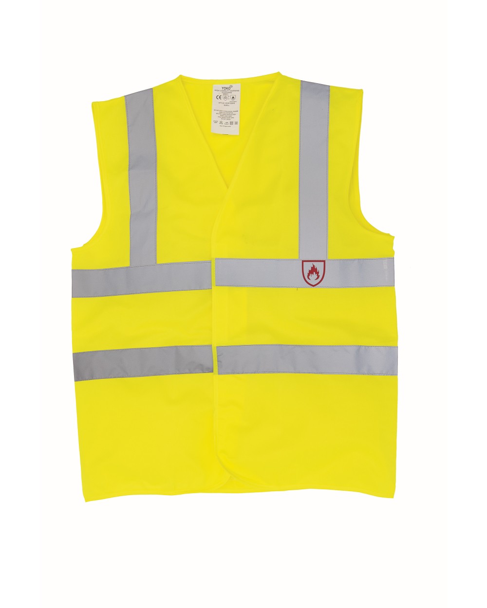 Gilets de sécurité personnalisable YOKO Gilet haute visibilité & LSF (chaleur et flamme)
