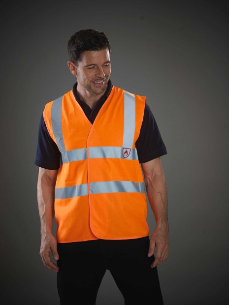 Gilets de sécurité à personnaliser YOKO Gilet haute visibilité & LSF (chaleur et flamme) 