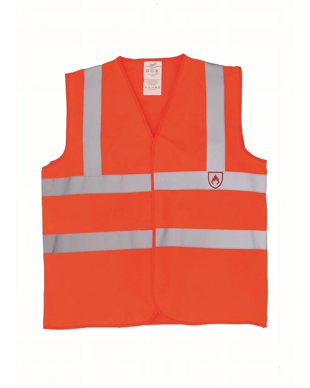 Gilets de sécurité personnalisable YOKO Gilet haute visibilité & LSF (chaleur et flamme)