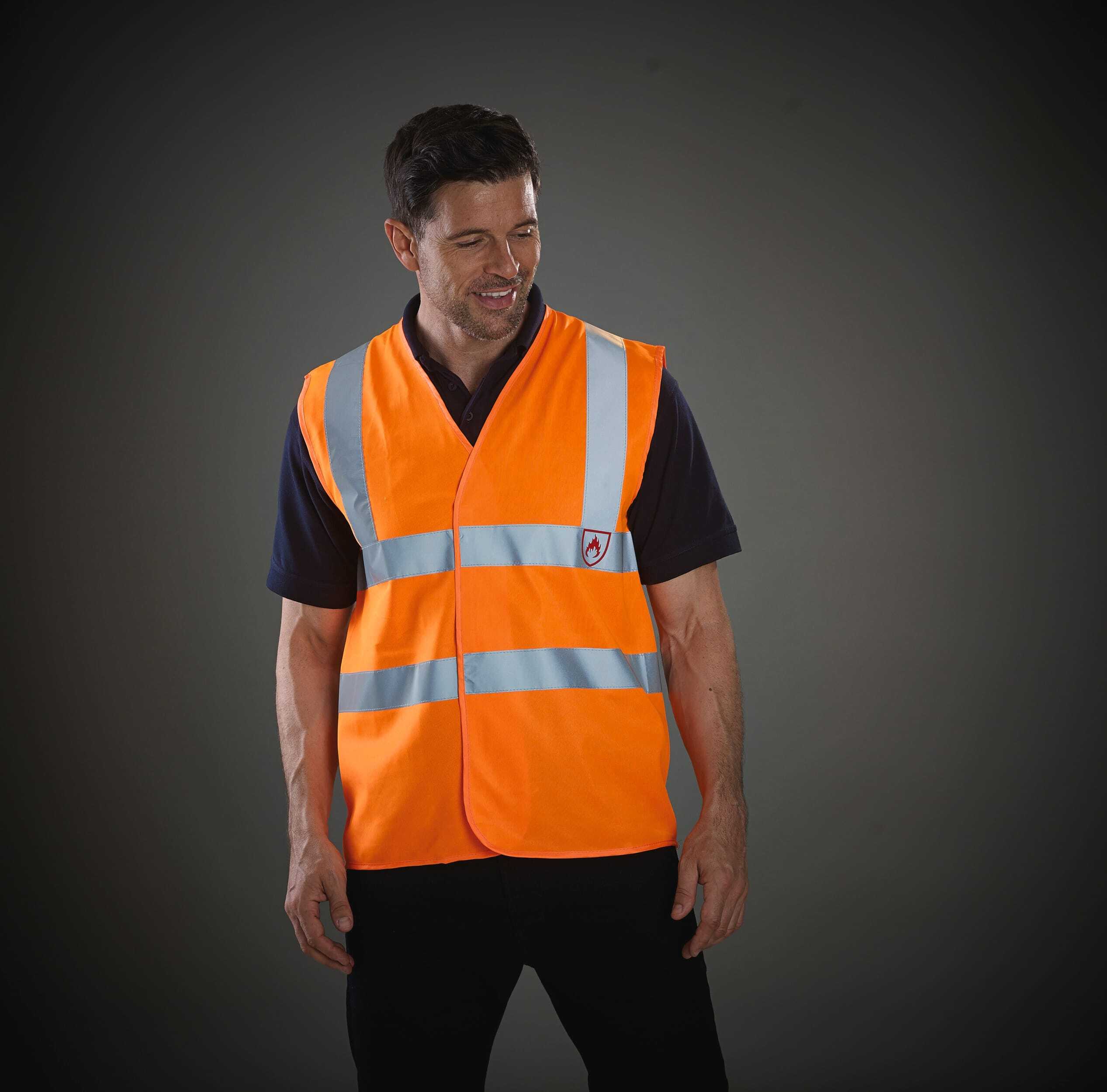 Gilets de sécurité personnalisable YOKO Gilet haute visibilité & LSF (chaleur et flamme)