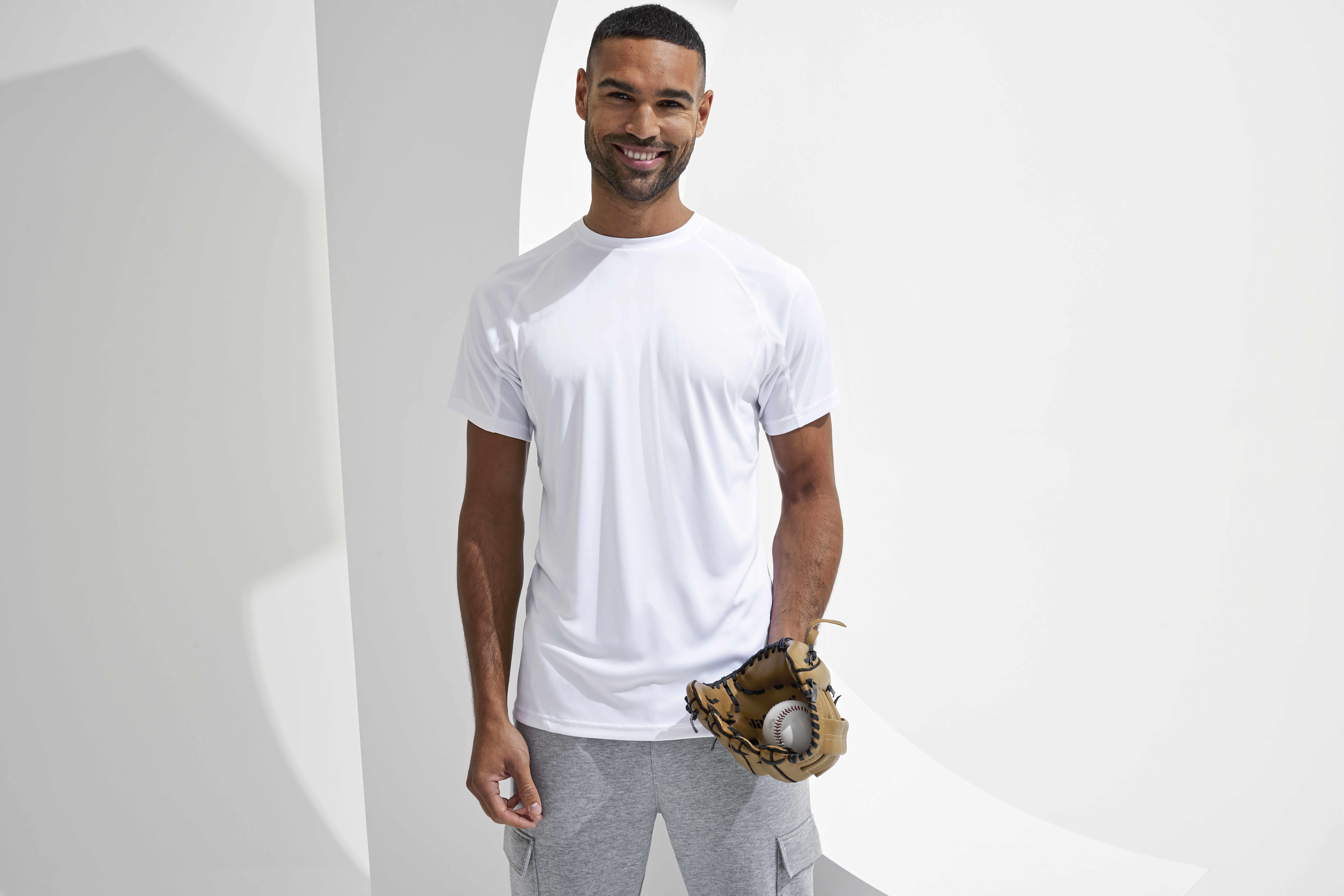 T-Shirts personnalisable TRIDRI Men´s Panelled Tech Tee