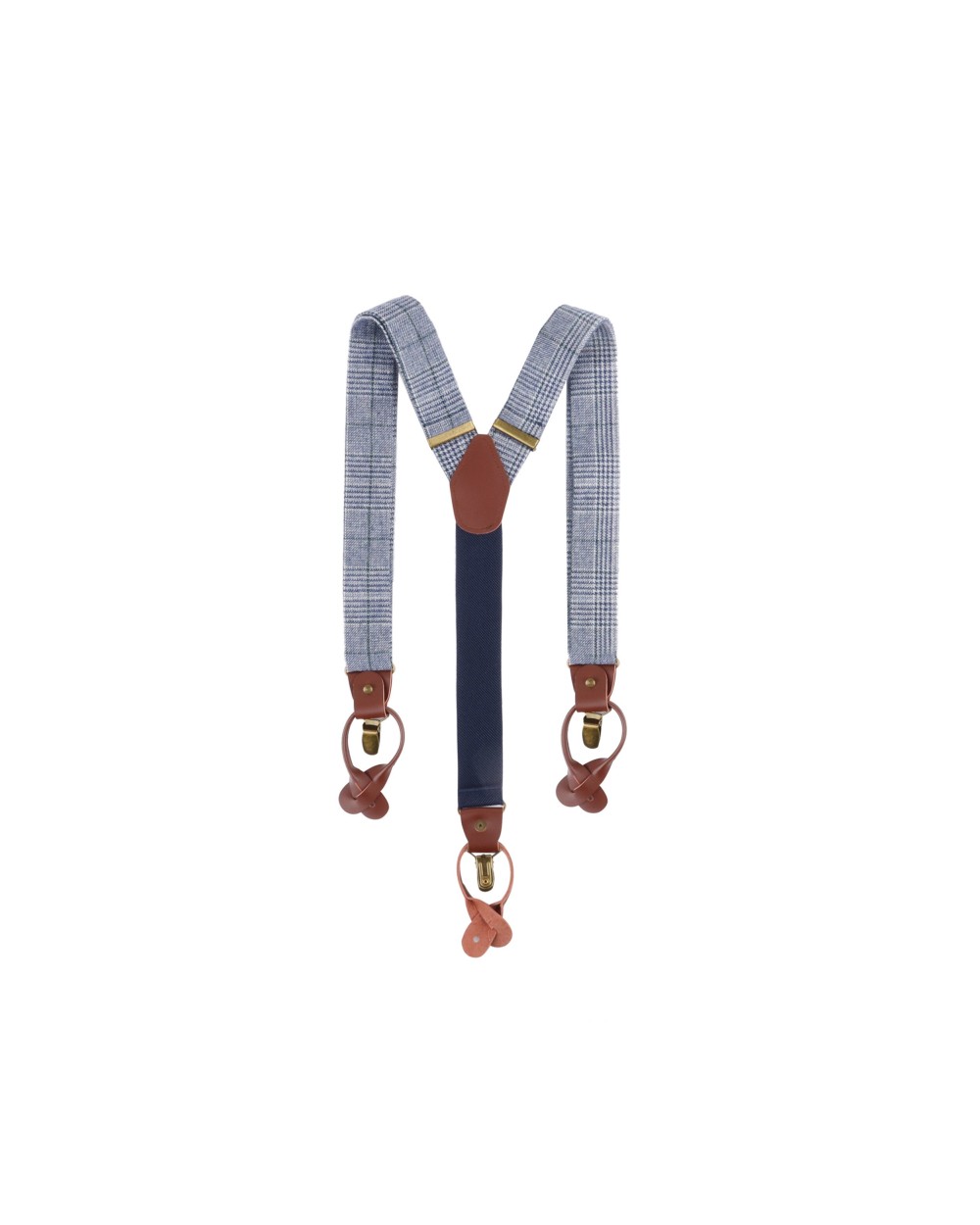 Pantalons personnalisable KARLOWSKY SUSPENDERS URBAN-GLENCHECK