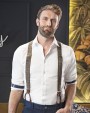 Pantalons personnalisable KARLOWSKY SUSPENDERS URBAN-GLENCHECK