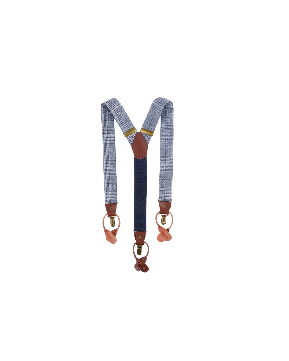 KARLOWSKY SUSPENDERS URBAN-GLENCHECK Hosen personalisierbar