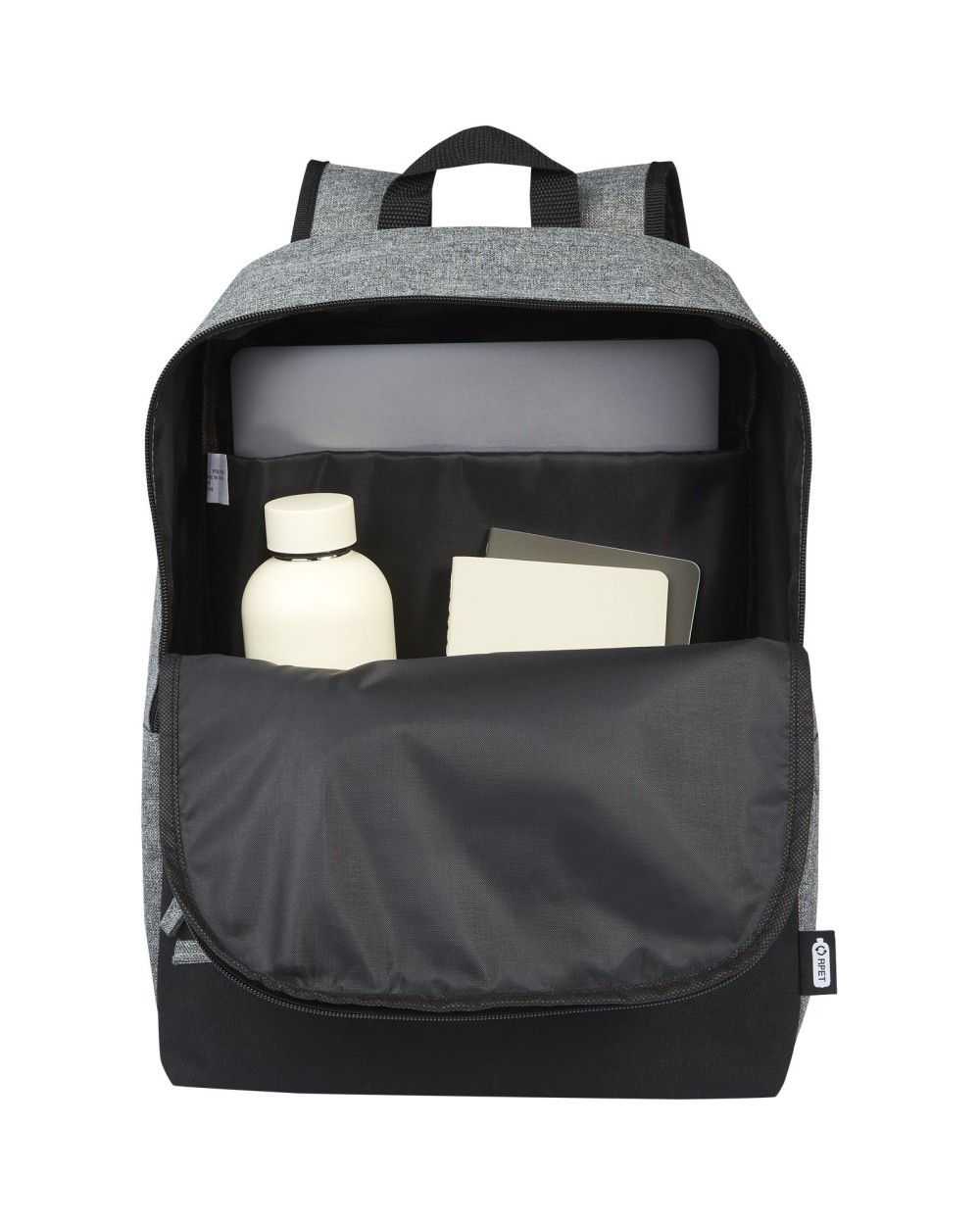 Tassen & Zakken 4DO Reclaim GRS gerecyclede tweekleurige 15" laptoprugzak 14 L voor bedrukking &amp; borduring