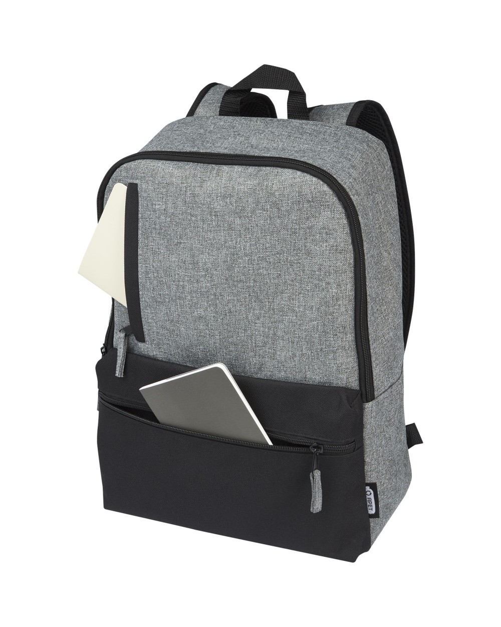 Tassen & Zakken 4DO Reclaim GRS gerecyclede tweekleurige 15" laptoprugzak 14 L voor bedrukking &amp; borduring