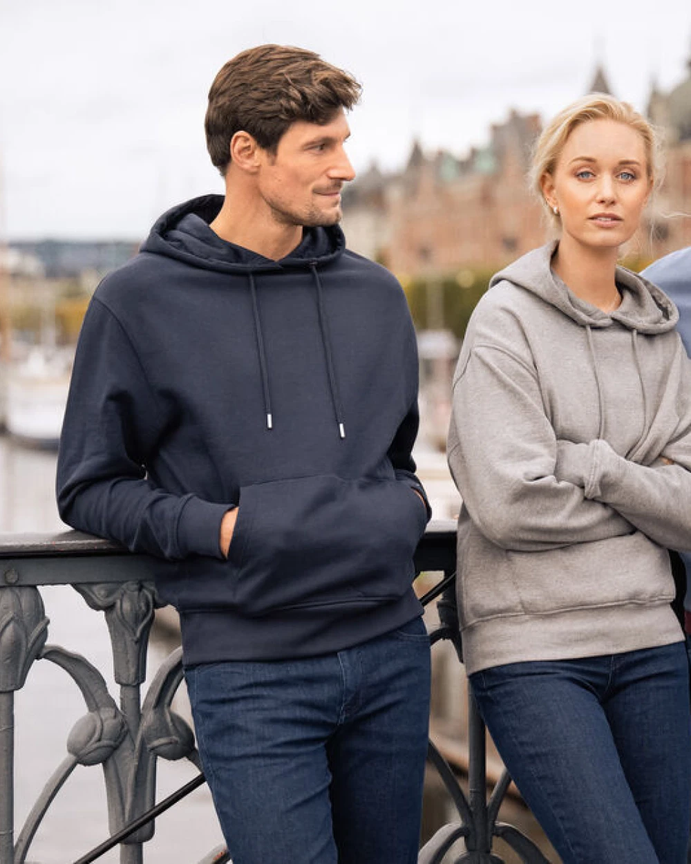 JAMES-HARVEST Hopedale Crewneck Pullover Unisex Sweatshirts personalisierbar