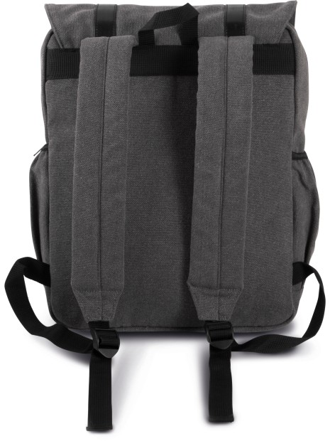 KIMOOD Sac à dos en toile à rabat /api/colors/8a3dec32-00b7-45d0-a783-ba0cd0c18a27 personnalisable