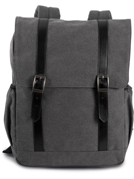 KIMOOD Sac à dos en toile à rabat /api/colors/8a3dec32-00b7-45d0-a783-ba0cd0c18a27 personnalisable