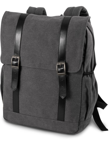 KIMOOD Sac à dos en toile à rabat /api/colors/8a3dec32-00b7-45d0-a783-ba0cd0c18a27 personnalisable