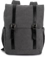 Tassen & Zakken KIMOOD Rugzak van canvas met klep voor bedrukking &amp; borduring