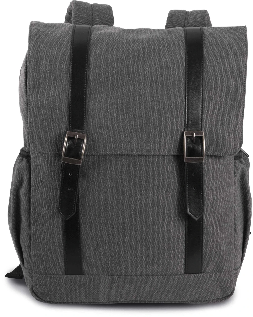 KIMOOD Canvas-Rucksack mit Klappe Taschen personalisierbar