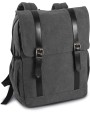 Tassen & Zakken KIMOOD Rugzak van canvas met klep voor bedrukking &amp; borduring