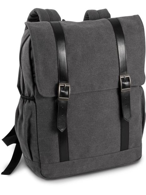 KIMOOD Sac à dos en toile à rabat /api/colors/8a3dec32-00b7-45d0-a783-ba0cd0c18a27 personnalisable