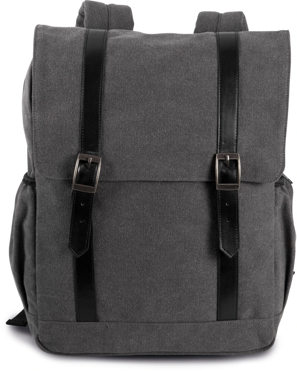 KIMOOD Canvas-Rucksack mit Klappe Taschen personalisierbar