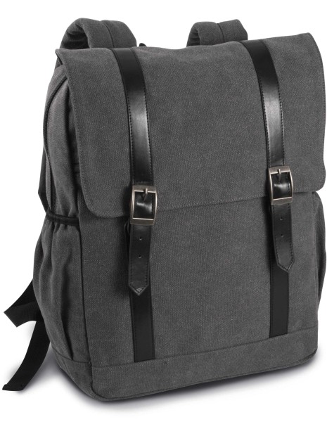 KIMOOD Sac à dos en toile à rabat  personnalisable