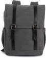 Tassen & Zakken KIMOOD Rugzak van canvas met klep voor bedrukking &amp; borduring