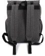 Tassen & Zakken KIMOOD Rugzak van canvas met klep voor bedrukking &amp; borduring