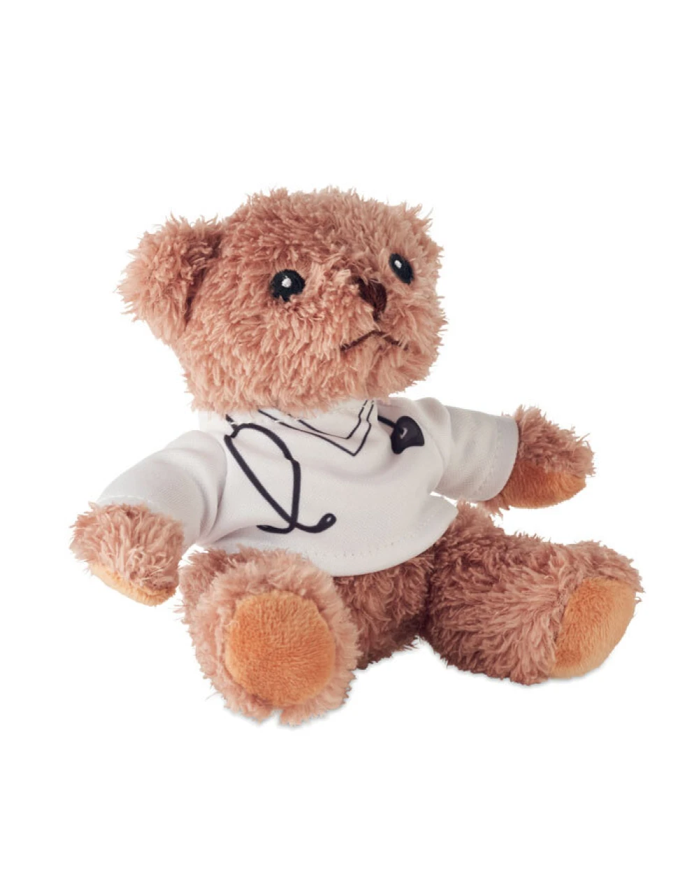 Benodigdheden 4DO Pluche teddybeer dokter voor bedrukking &amp; borduring