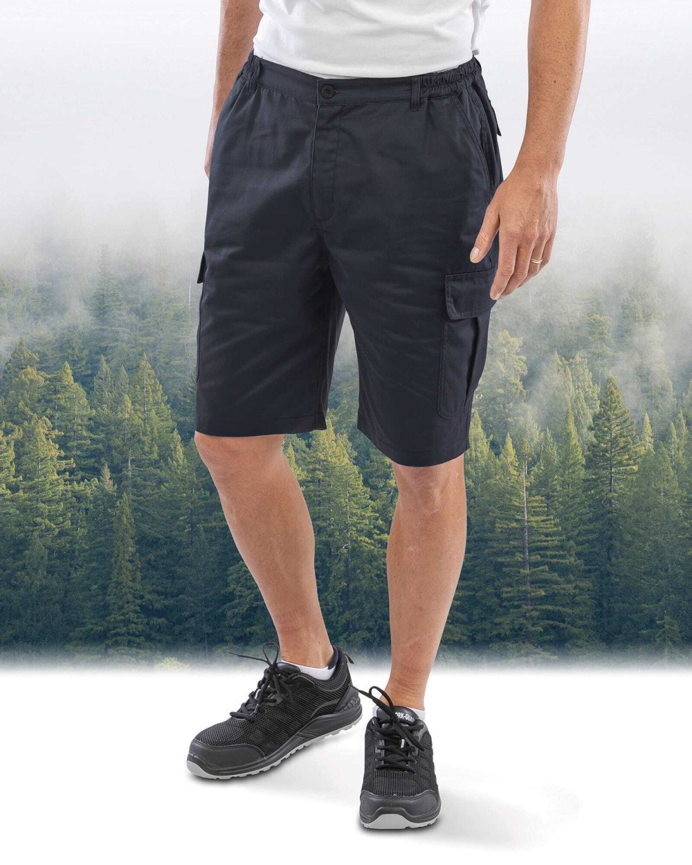 Bermuda's & Shorts RESULT Gerecycled work-guard utilitaire short. voor bedrukking &amp; borduring