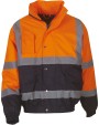 Vestes personnalisable YOKO Blouson bicolore haute visibilité