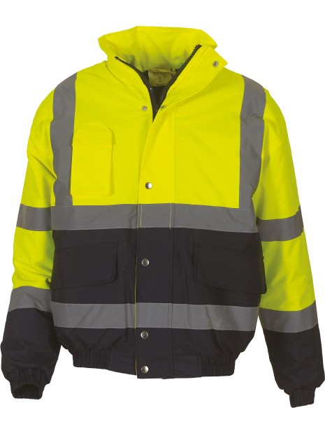YOKO Blouson bicolore haute visibilité /api/colors/949c44e5-3e5e-4ec0-b861-c892bca4610f personnalisable