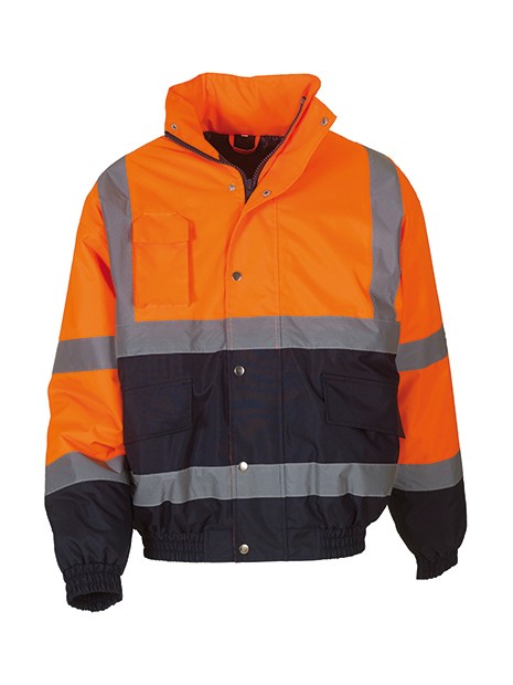 YOKO Blouson bicolore haute visibilité /api/colors/f0c89b80-9910-40fc-adc4-42a8919d0bc4 personnalisable