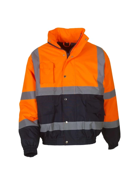 YOKO Blouson bicolore haute visibilité /api/colors/e4baf3f7-1f5c-46c1-9fb3-e23af16eef57 personnalisable