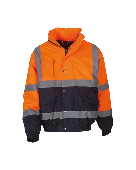 Vestes personnalisable YOKO Blouson bicolore haute visibilité