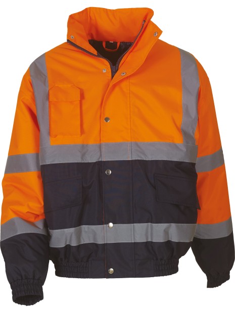 YOKO Blouson bicolore haute visibilité /api/colors/1f0ccf35-3755-48d9-b915-5e5175c1ca73 personnalisable