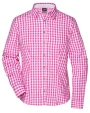 Hemden JAMES & NICHOLSON Ladies` Traditional Shirt voor bedrukking &amp; borduring