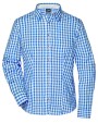JAMES & NICHOLSON Ladies' Traditional Shirt Hemden personalisierbar