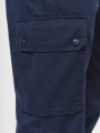 Pantalons à personnaliser WK. DESIGNED TO WORK Pantalon cargo unisexe avec bas élastiqué et bande réfléchissante 