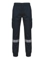 WK. DESIGNED TO WORK Pantalon cargo unisexe avec bas élastiqué et bande réfléchissante /api/colors/b68891a9-1d28-4f7a-8deb-775c45027afd personnalisable