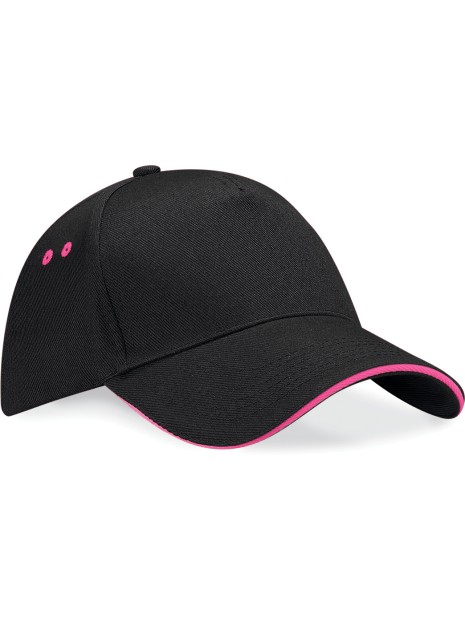 BEECHFIELD Casquette homme Ultimate à 5 panneaux sandwich contrasté /api/colors/d1b49ea9-d8be-466e-948a-8953984adec4 personnalisable